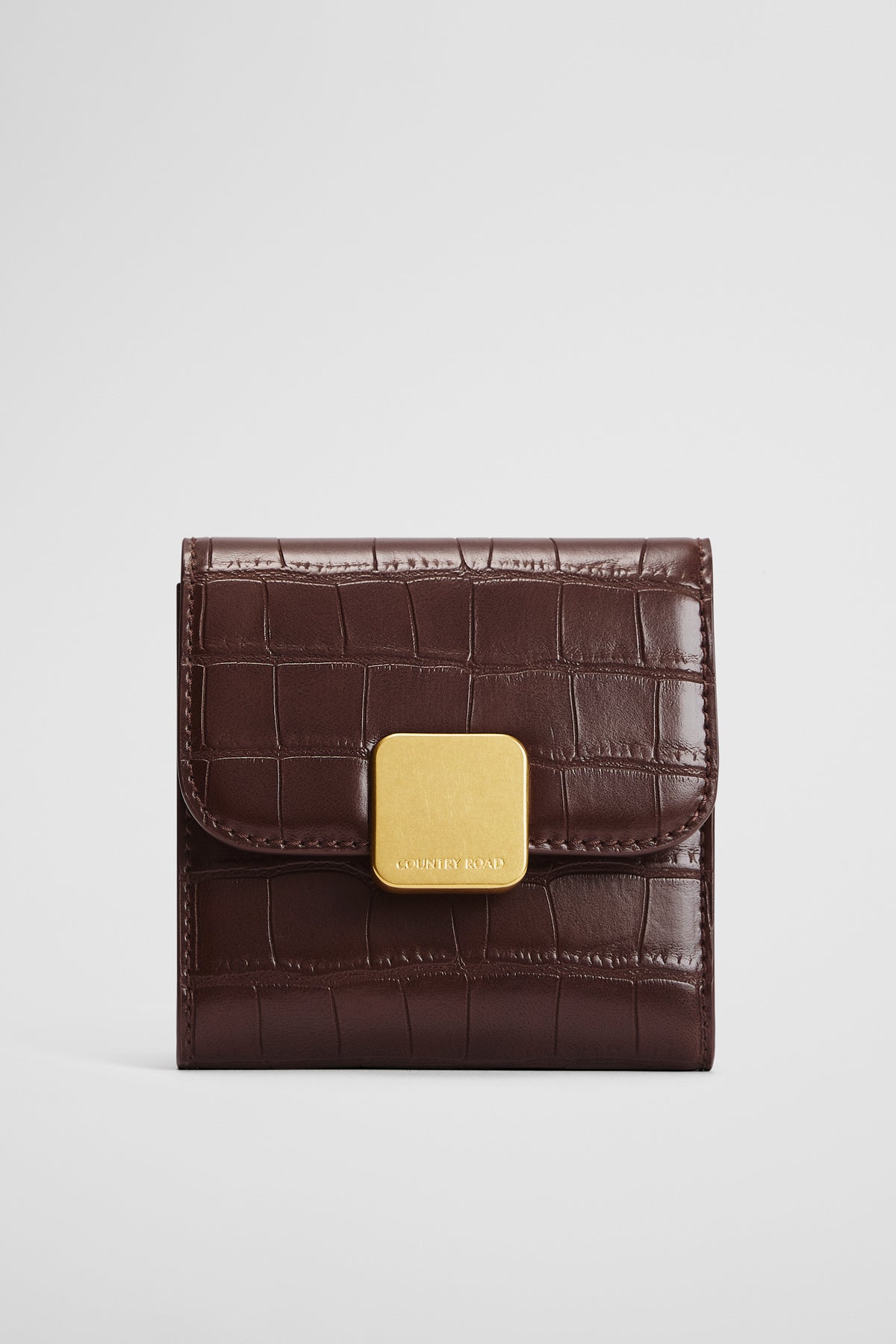 Croc-Embossed Wallet