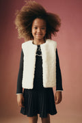 Cotton Blend Embroidered Knit Dress