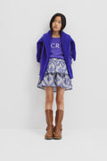 Cotton Paisley Flounce Skirt