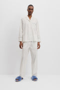 Cotton Pinstripe Pyjama Set