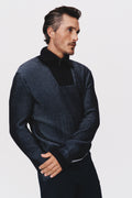 Wool Half Zip Knit