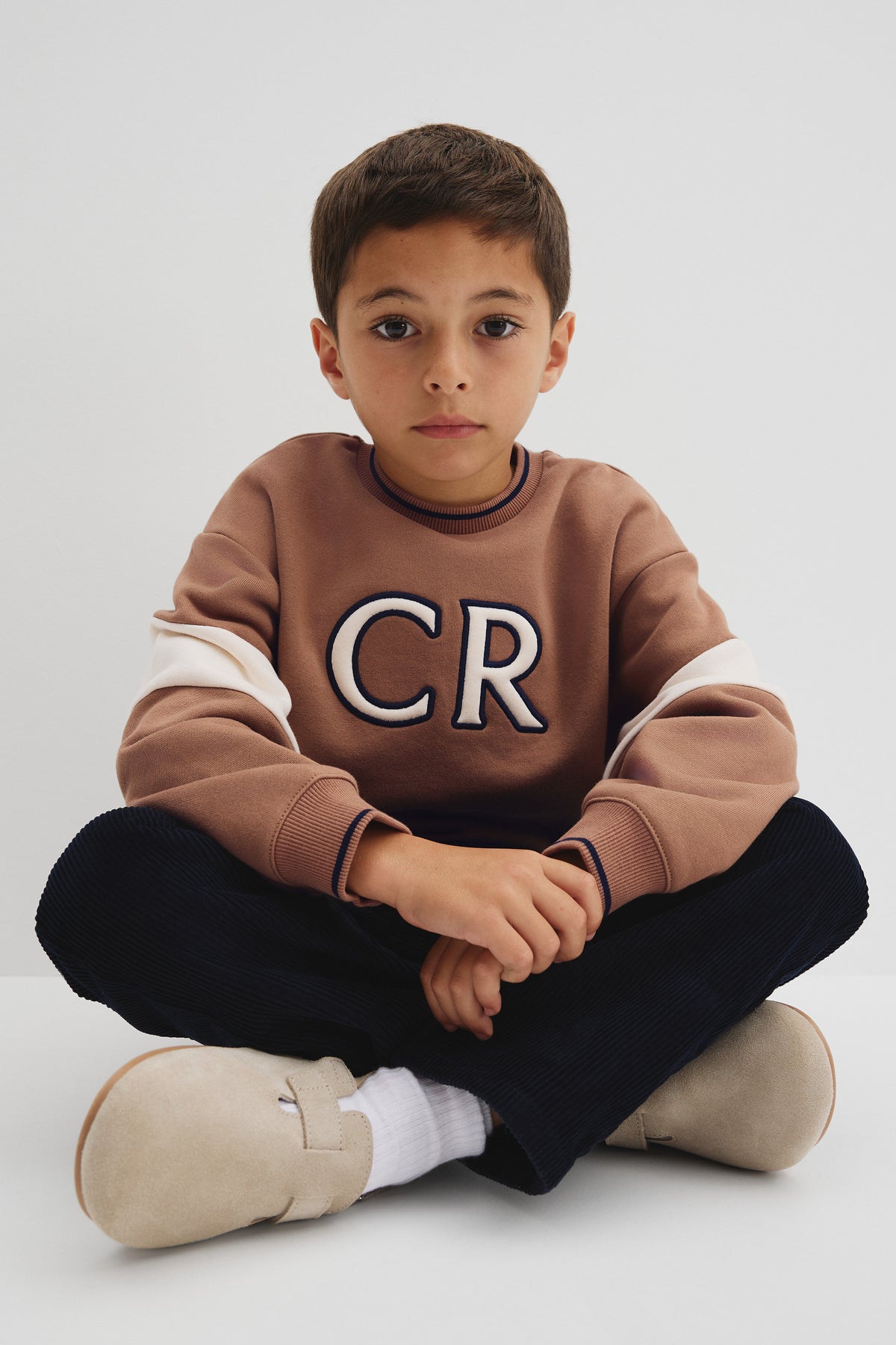 Cotton Country Road Panelled Sweat