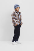 Check Sherpa Jacket
