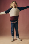 Colour Splice Knit