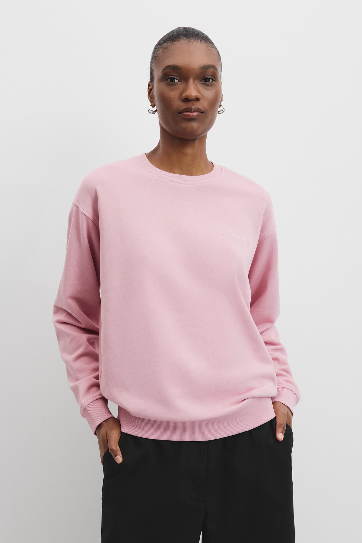 Cotton Relaxed Fit Sweat