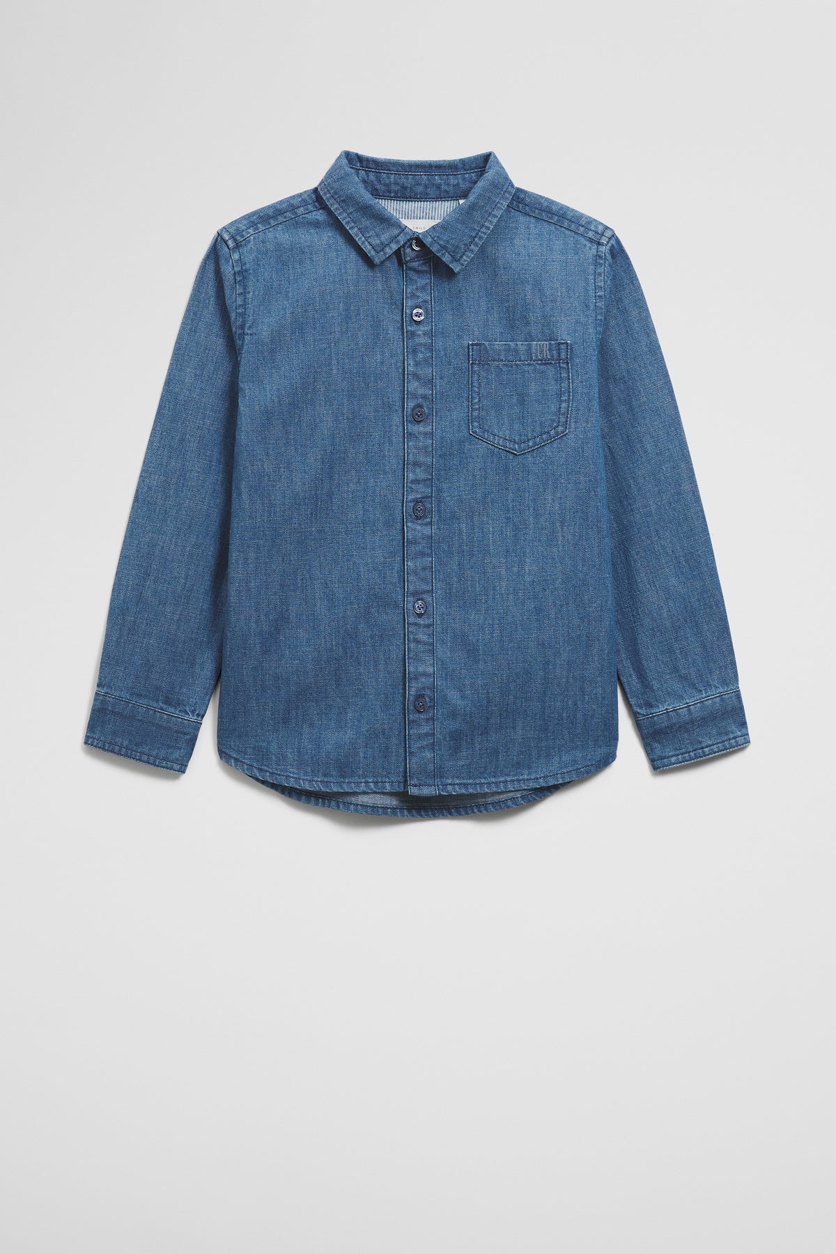 Organically Grown Cotton Denim Shirt