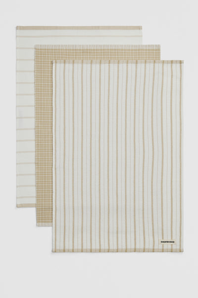 Laine Australian Cotton Tea Towel Pack Of 3