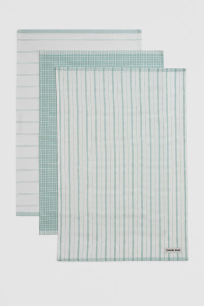 Laine Australian Cotton Tea Towel Pack Of 3