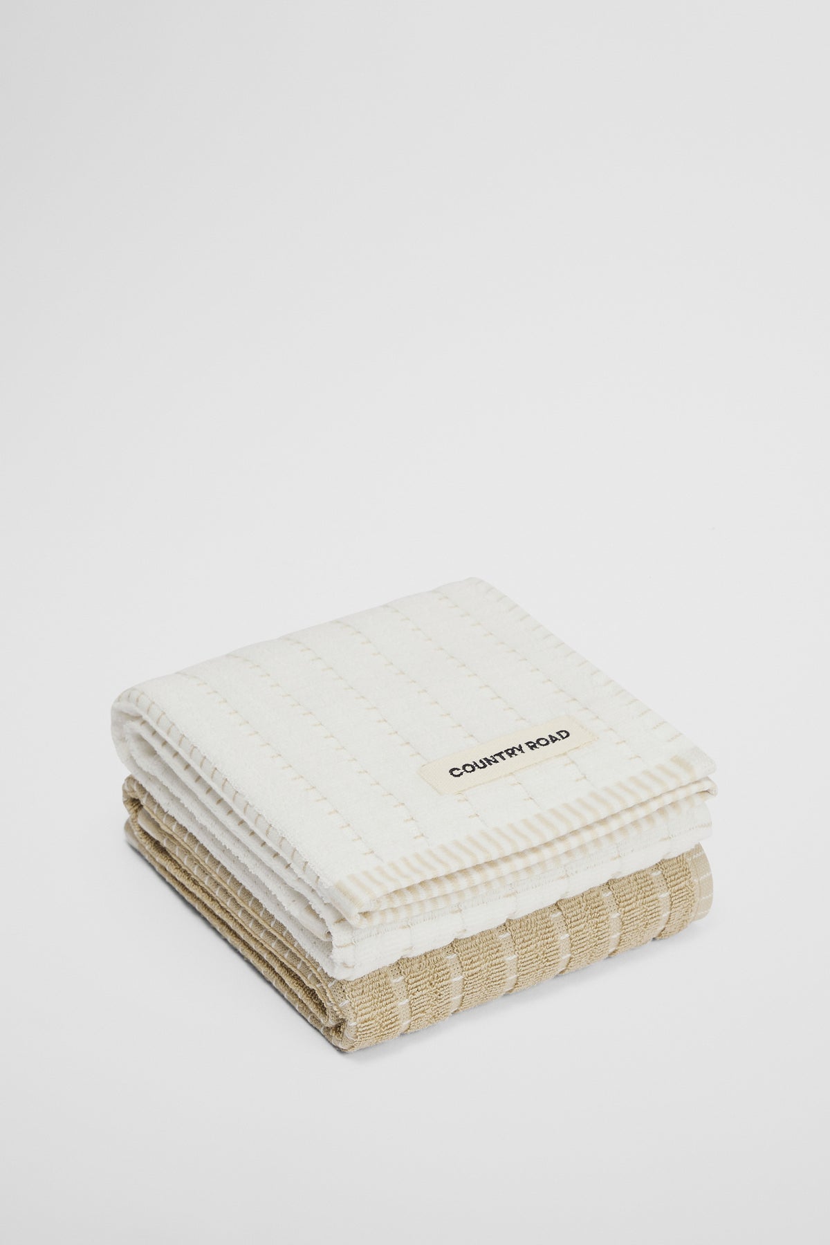 Mira Australian Cotton Tea Towel Pack Of 2