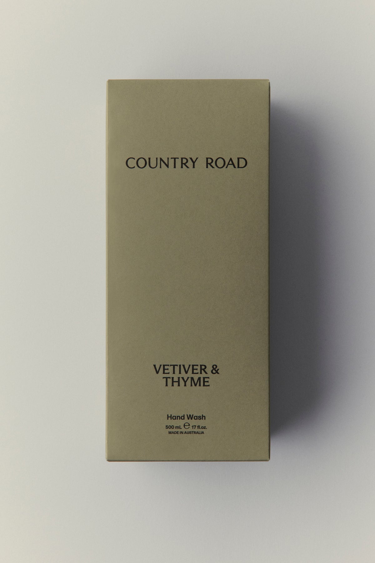 Australian Made Vetiver & Thyme Hand Wash 500Ml
