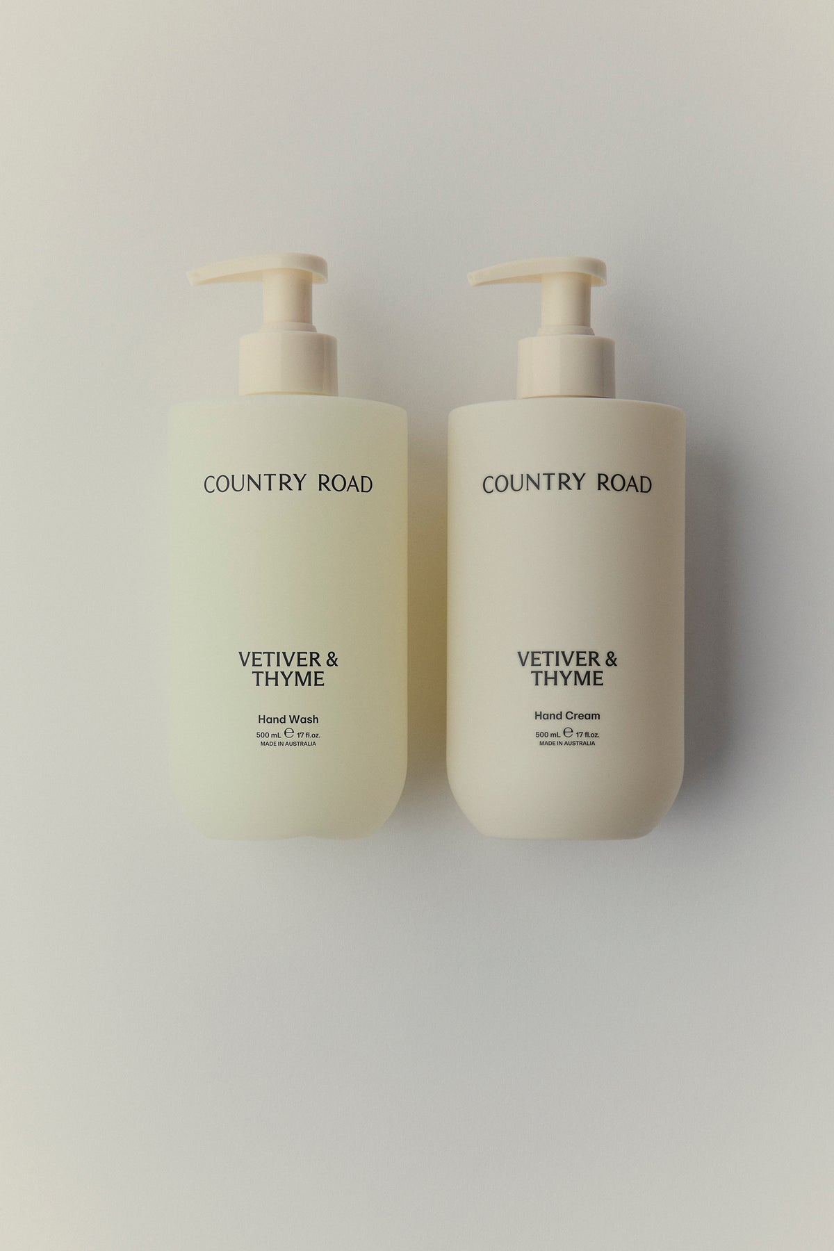 Australian Made Vetiver & Thyme Hand Care Duet