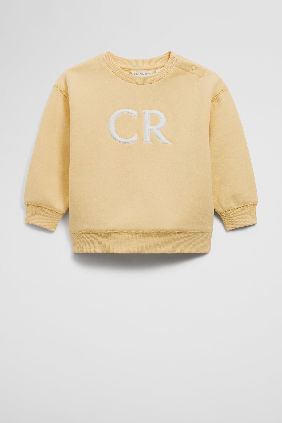 Cotton Oversized Cr Logo Sweat