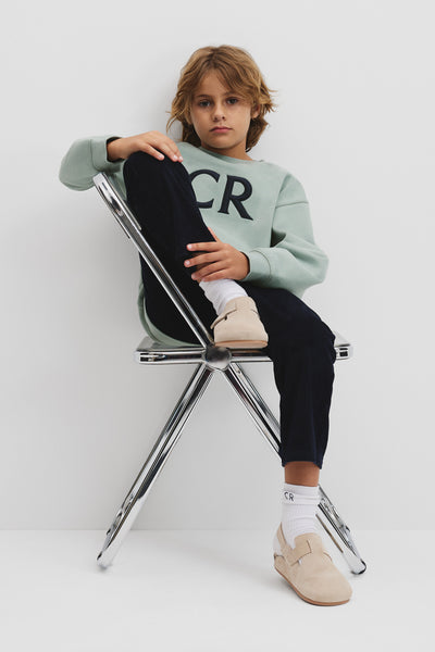 Cotton Oversized Country Road Logo Sweat
