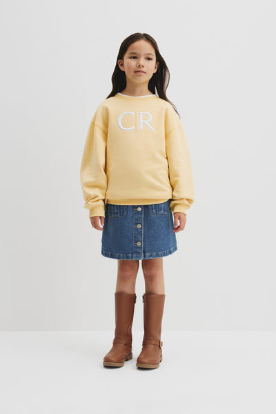 Cotton Oversized Country Road Logo Sweat