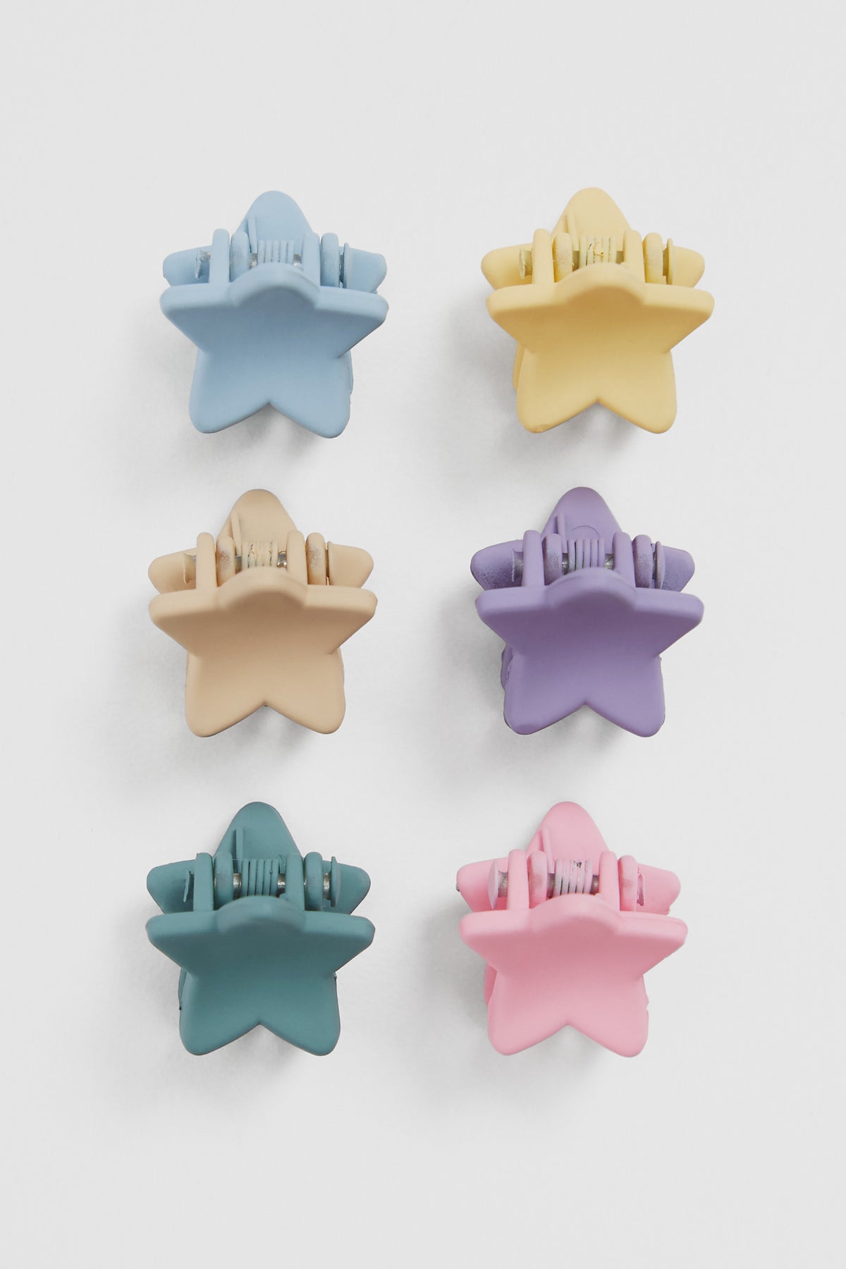 Star Clips Pack Of 6