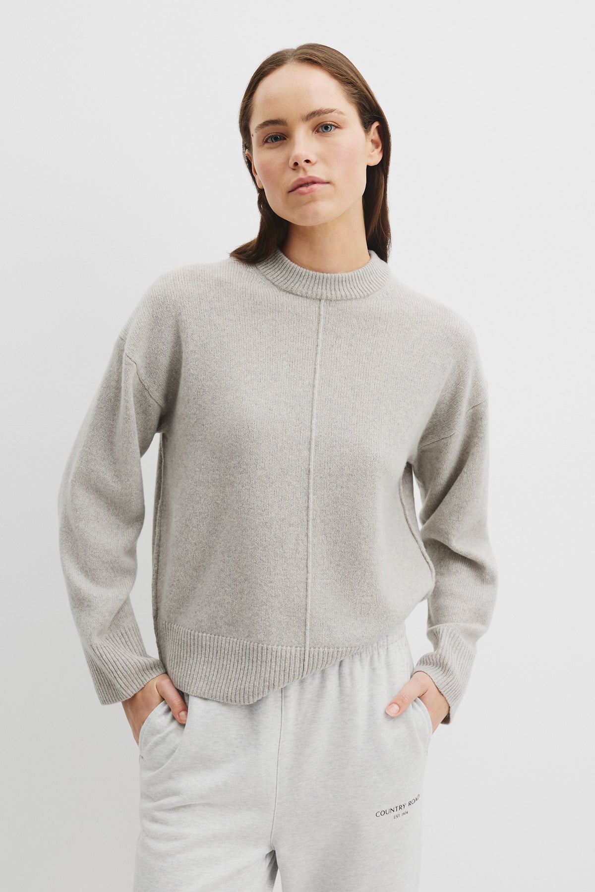 Italian Merino Crew Knit