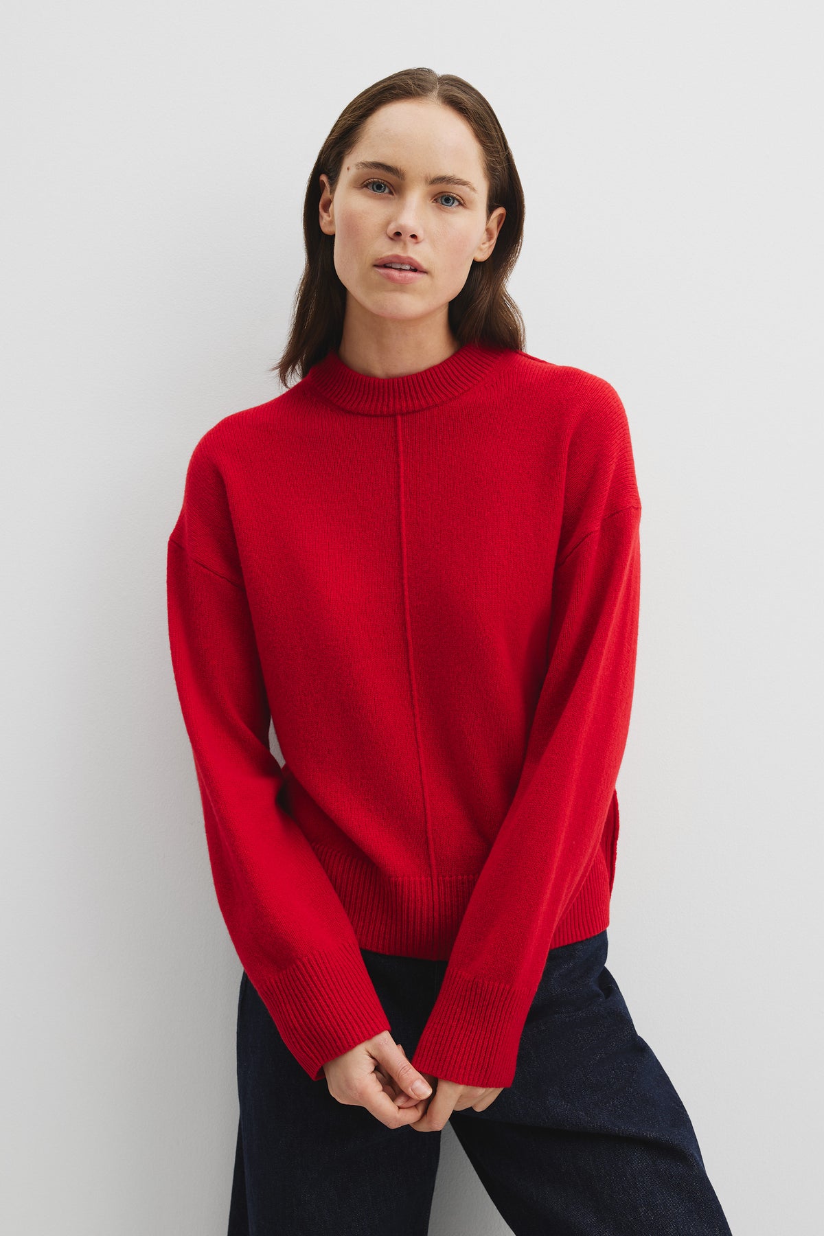 Italian Merino Crew Knit