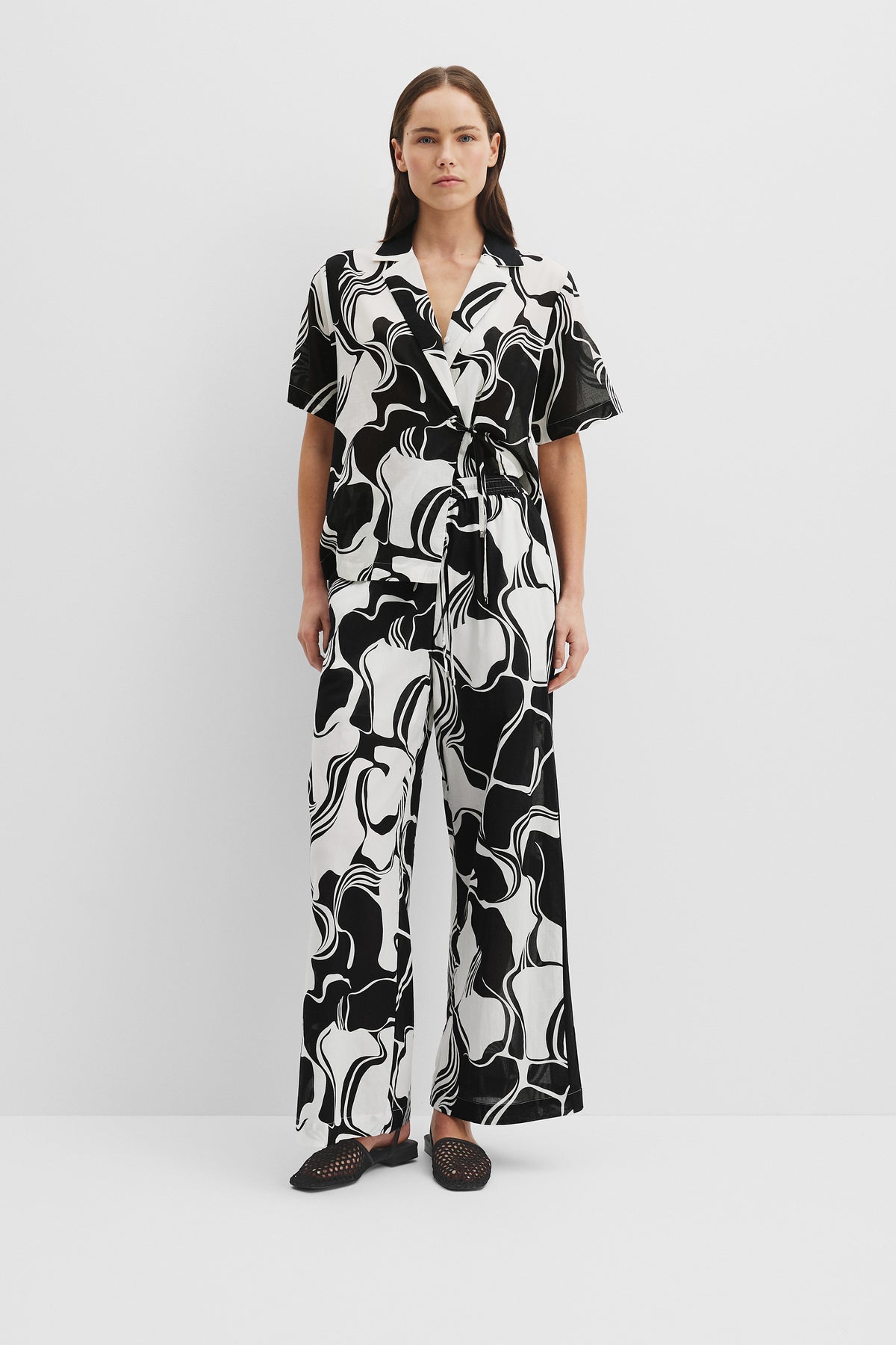 Print Cotton Pant