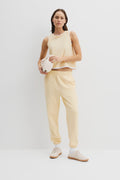 Cotton Contrast Detail Tank