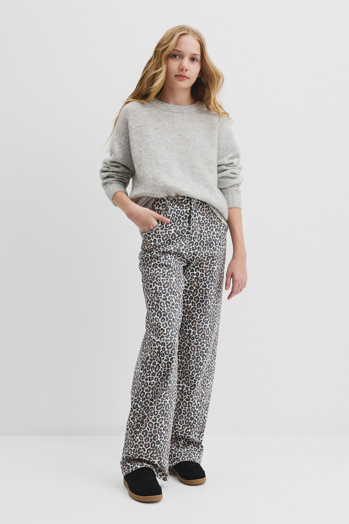 Teen Leopard Print Jean