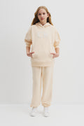 Teen Australian Cotton Cr Logo Hooded Sweat