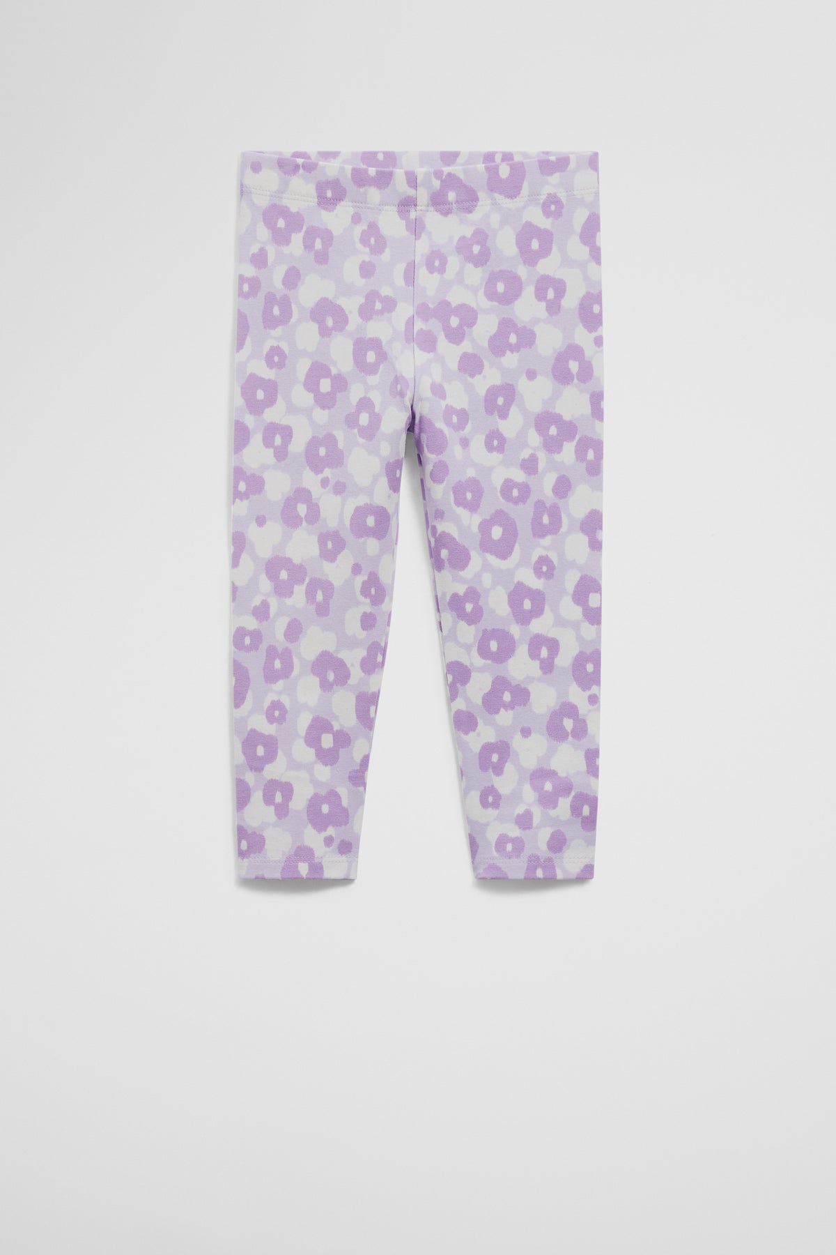 Cotton Blend Flower Legging