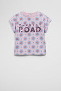 Organically Grown Cotton Sequin Logo T-Shirt