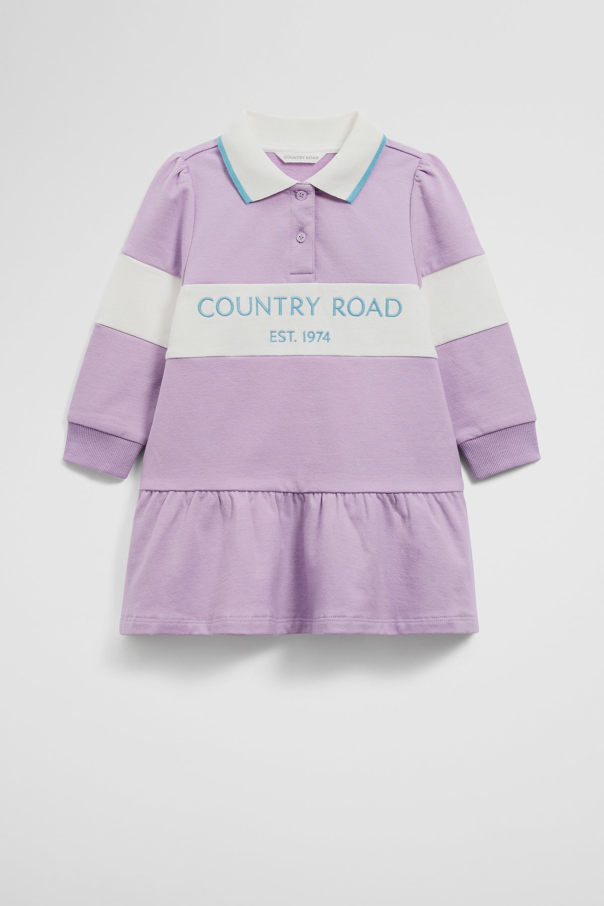 Organically Grown Cotton Logo Rugby Dress