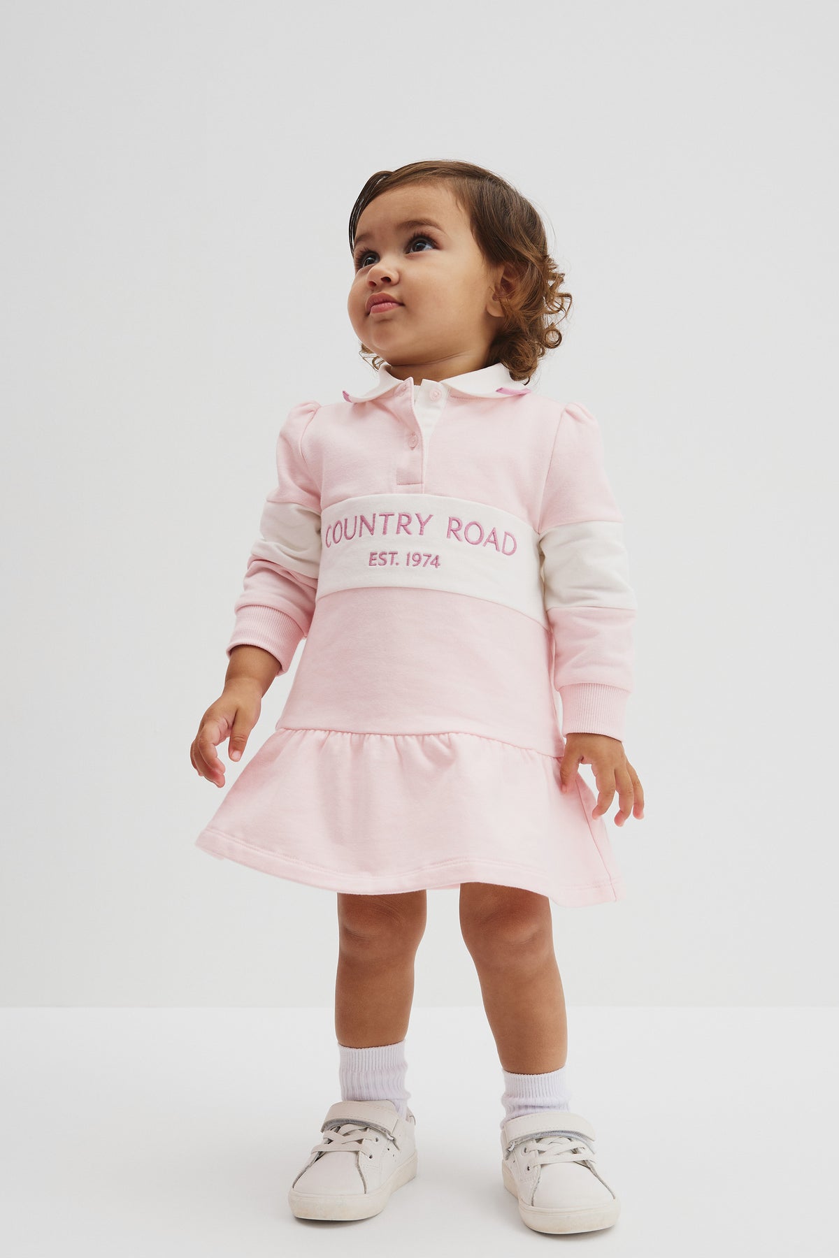 Organically Grown Cotton Logo Rugby Dress