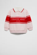 Organically Grown Cotton Logo Rugby Top