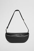 Polyester Blend Crescent Crossbody