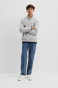 Teen Placket Detail Sweat