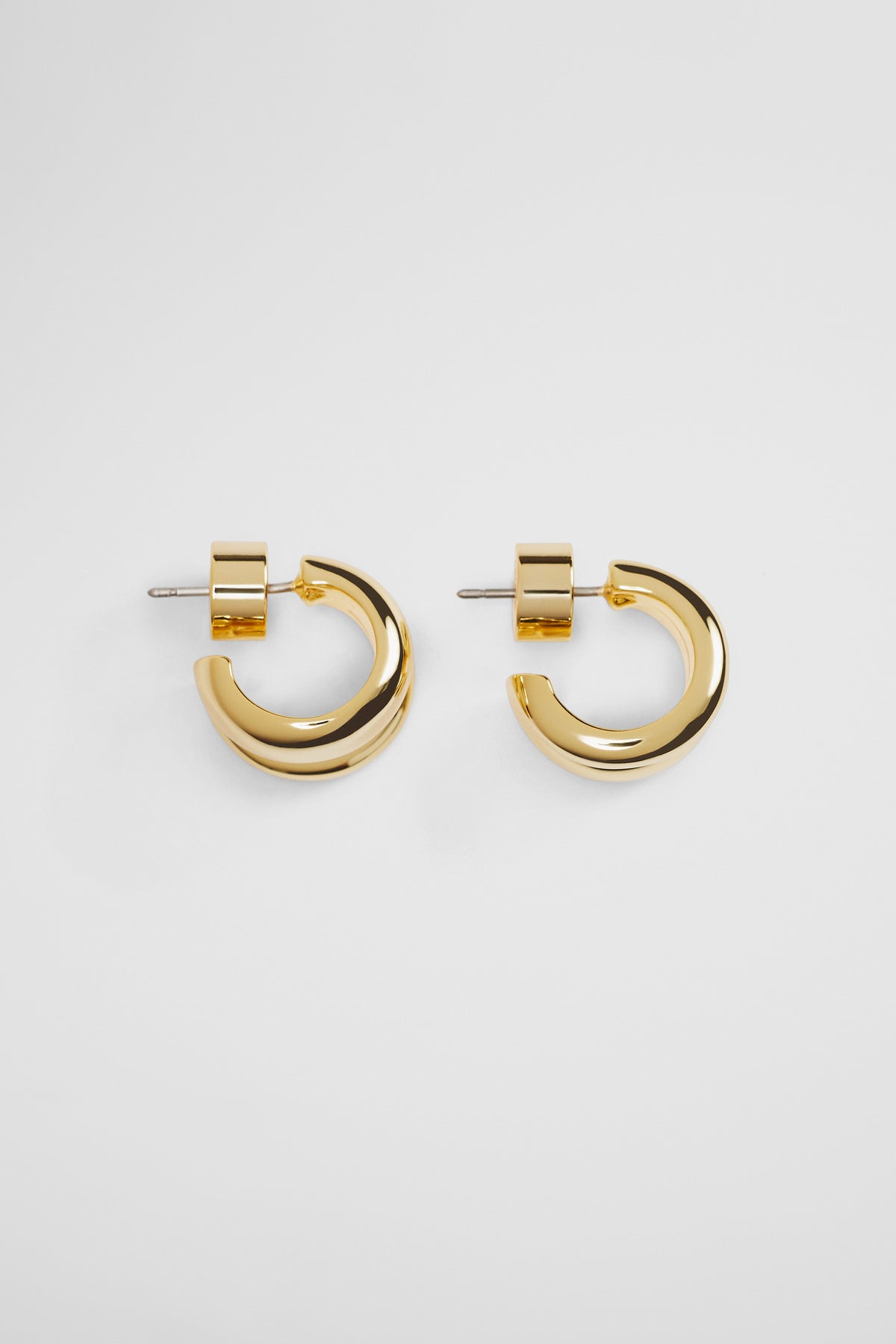 Small Double Hoop Earring