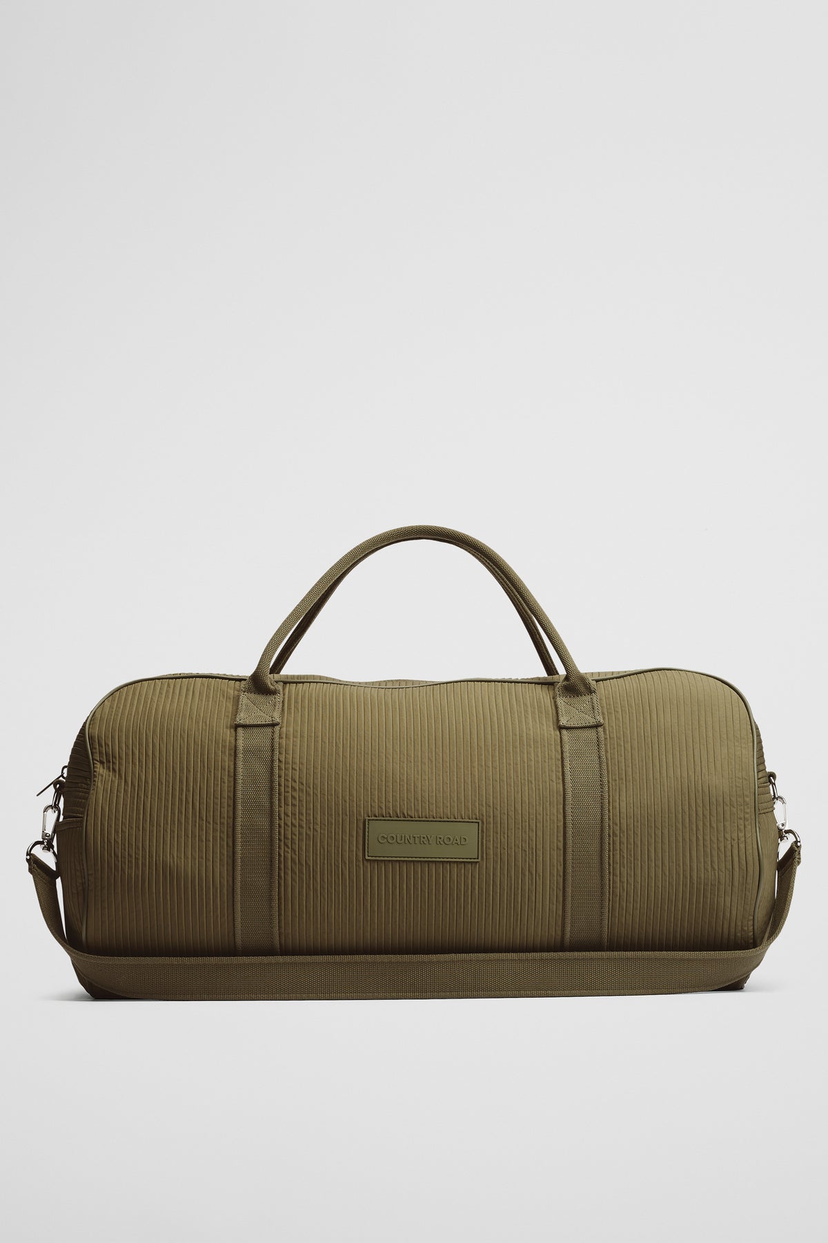 Ribbed Logo Tote