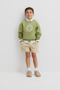 Australian Cotton Oversized Circle Logo Sweat