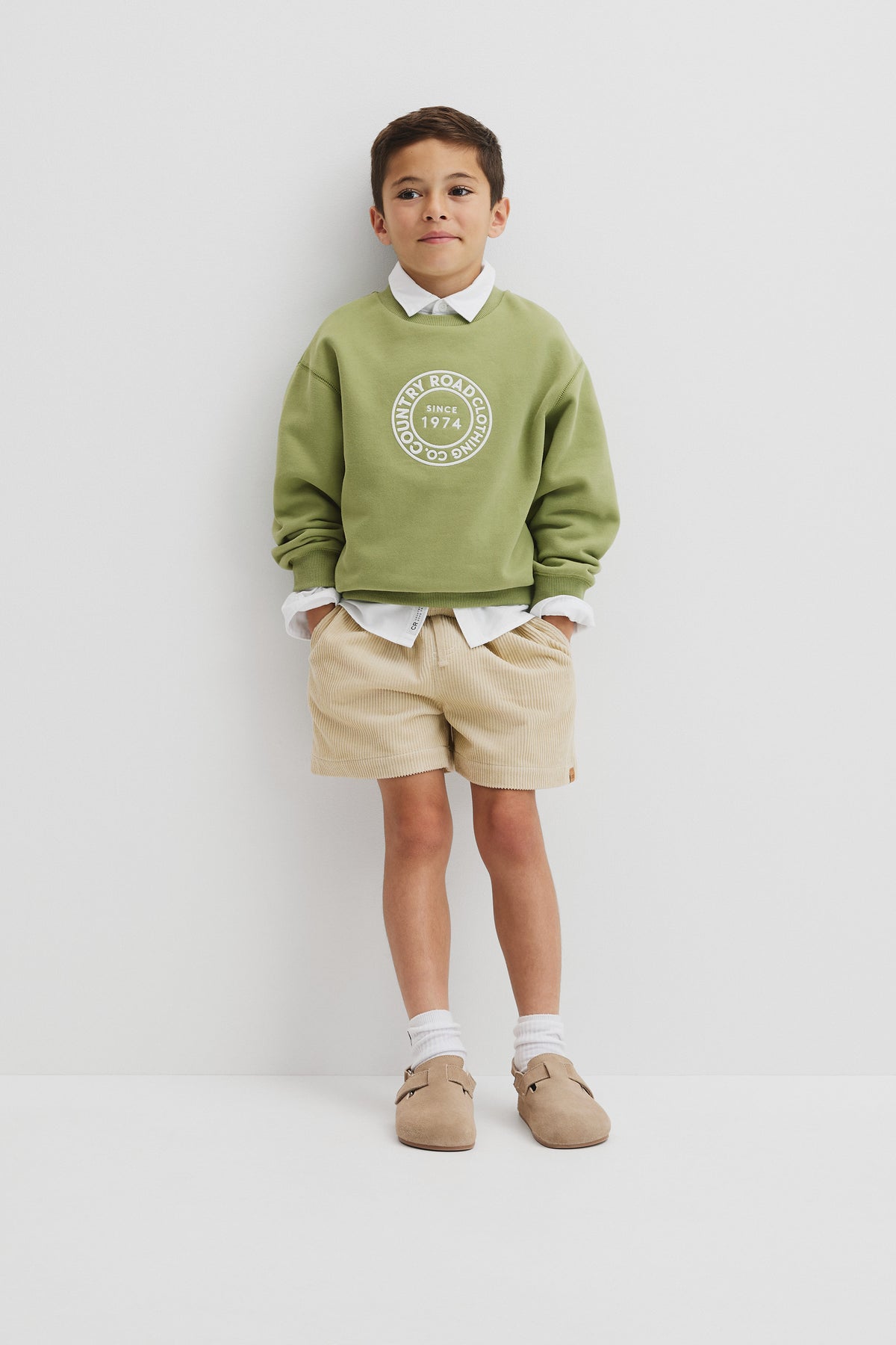Australian Cotton Oversized Circle Logo Sweat