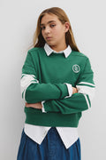 Teen  Cotton Varsity Sweat