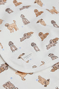 Organically Grown Cotton Dog Print Blanket