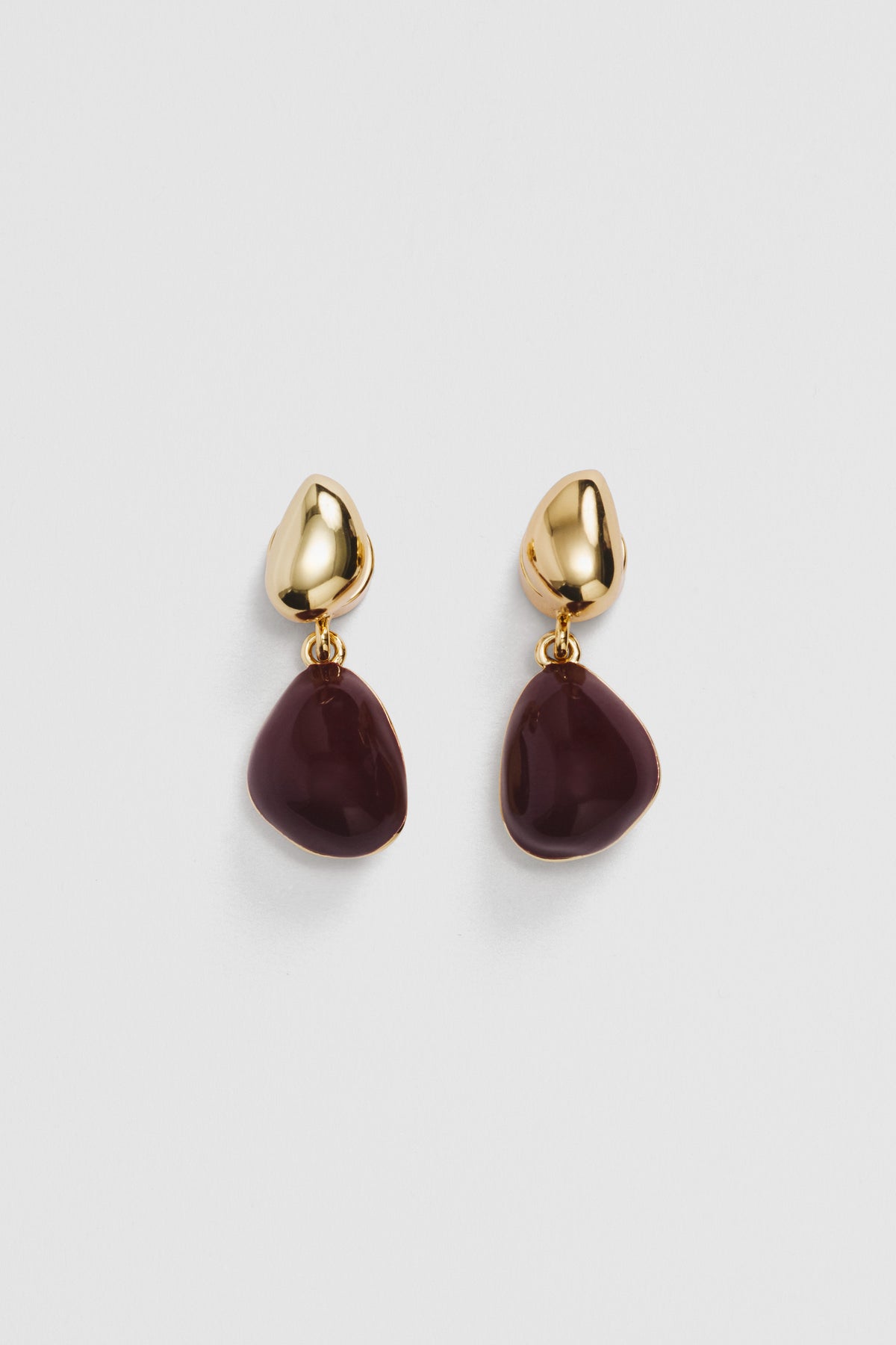 Enamel Drop Earring