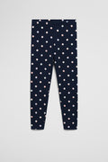 Organically Grown Cotton Blend Spot Legging