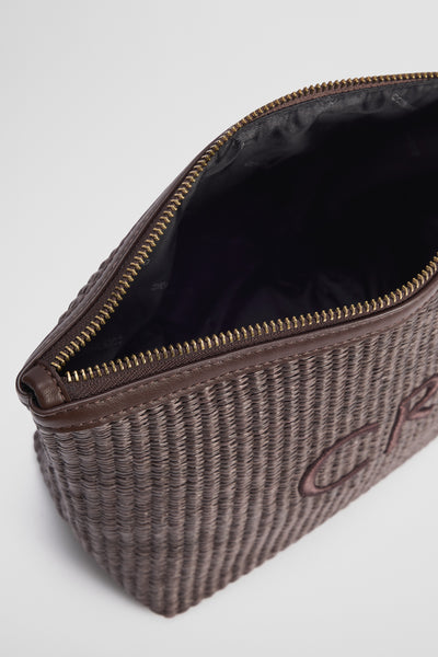 Woven Tri Cosmetic Case