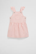 Organically Grown Cotton Railroad Frill Dress