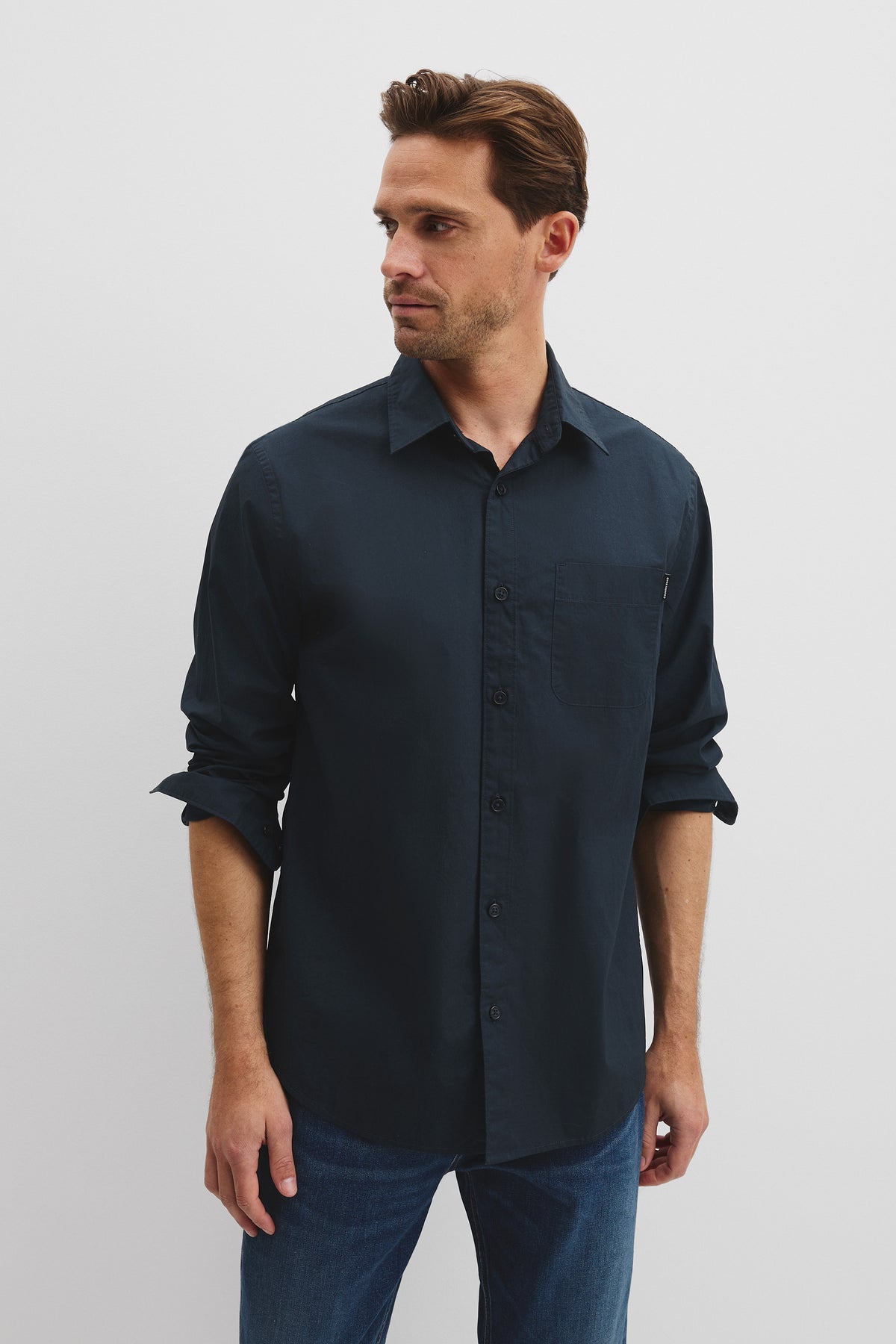 Cotton Poplin Shirt
