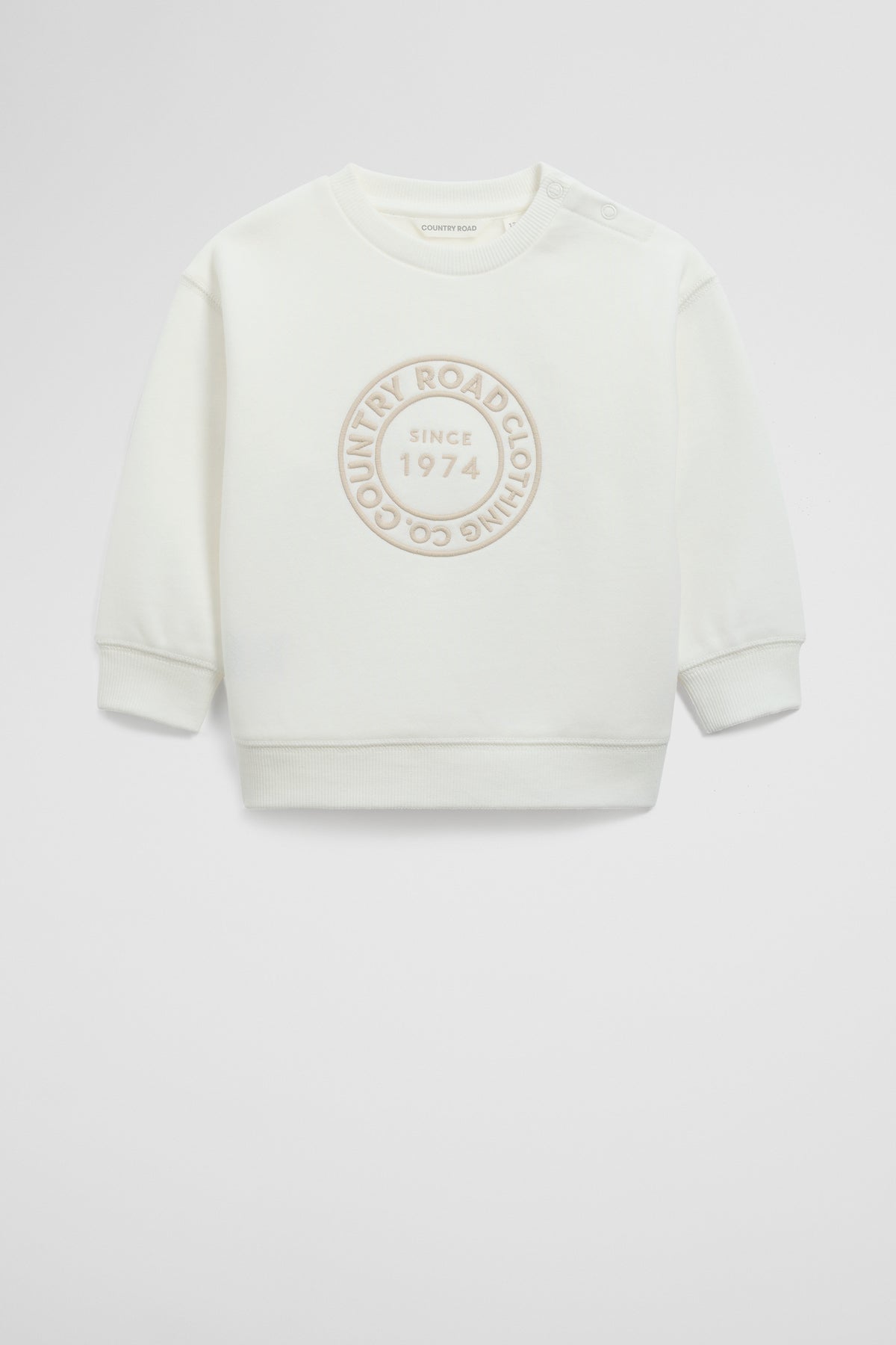 Oversized Circle Logo Sweat