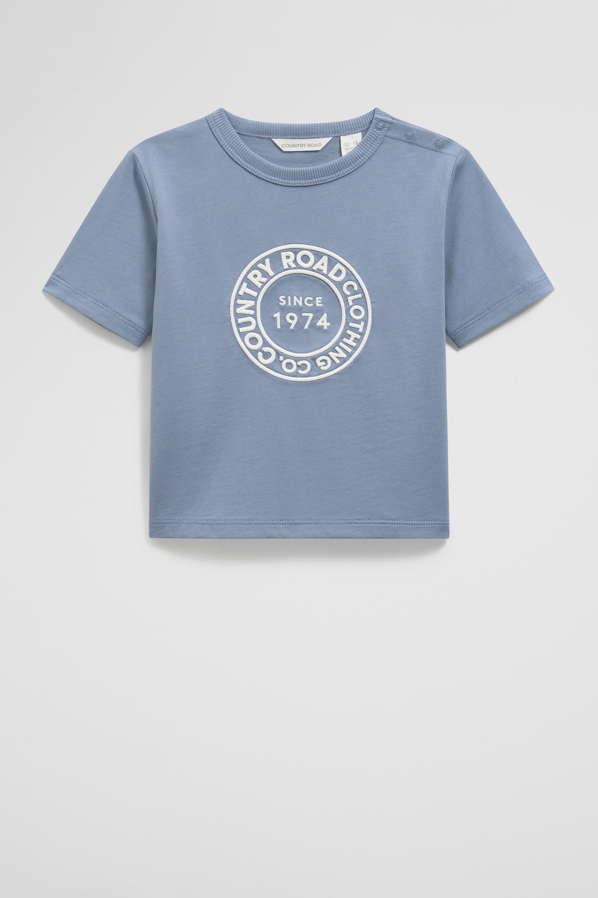 Australian Cotton Oversize Circle Logo T-Shirt