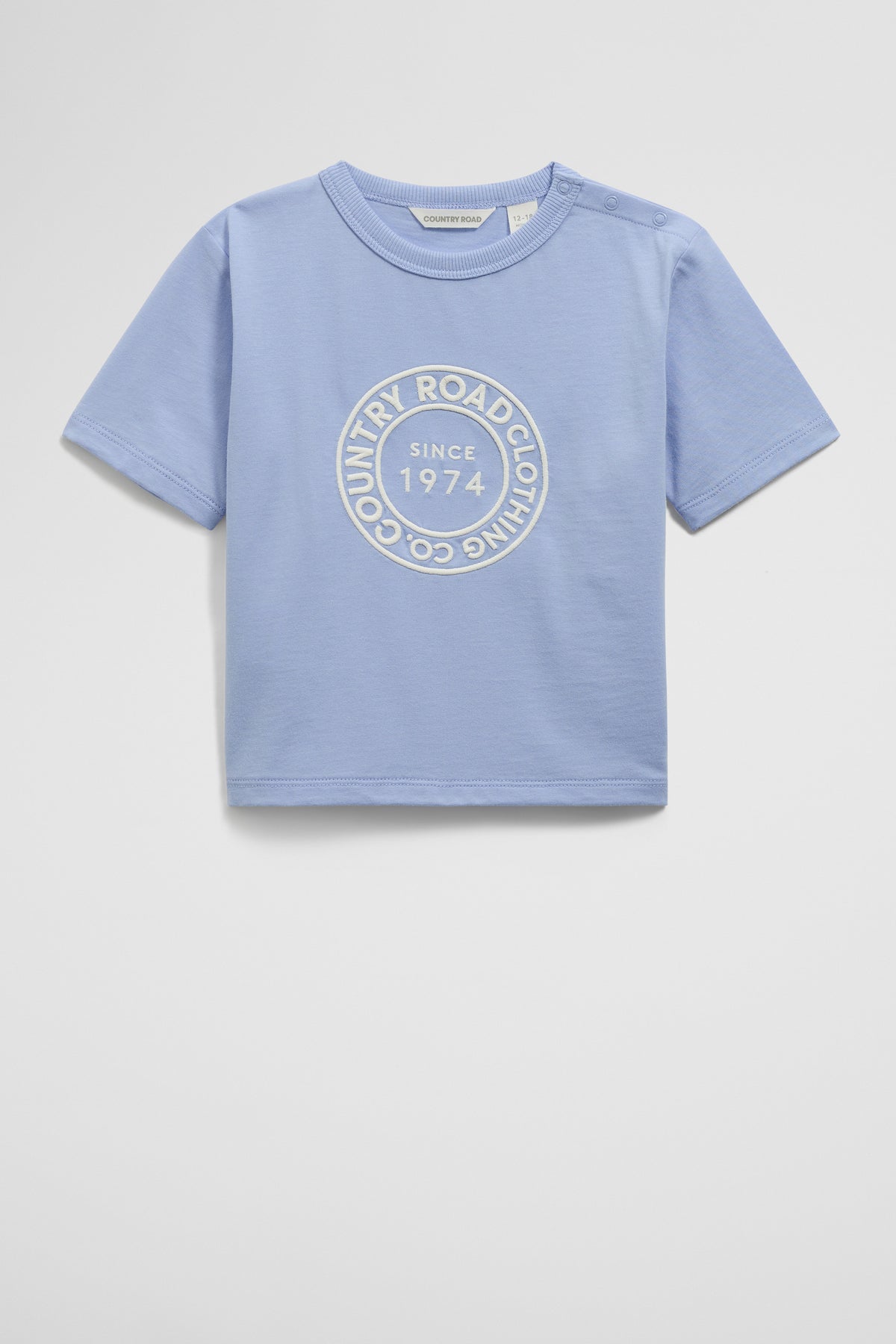Australian Cotton Oversize Circle Logo T-Shirt