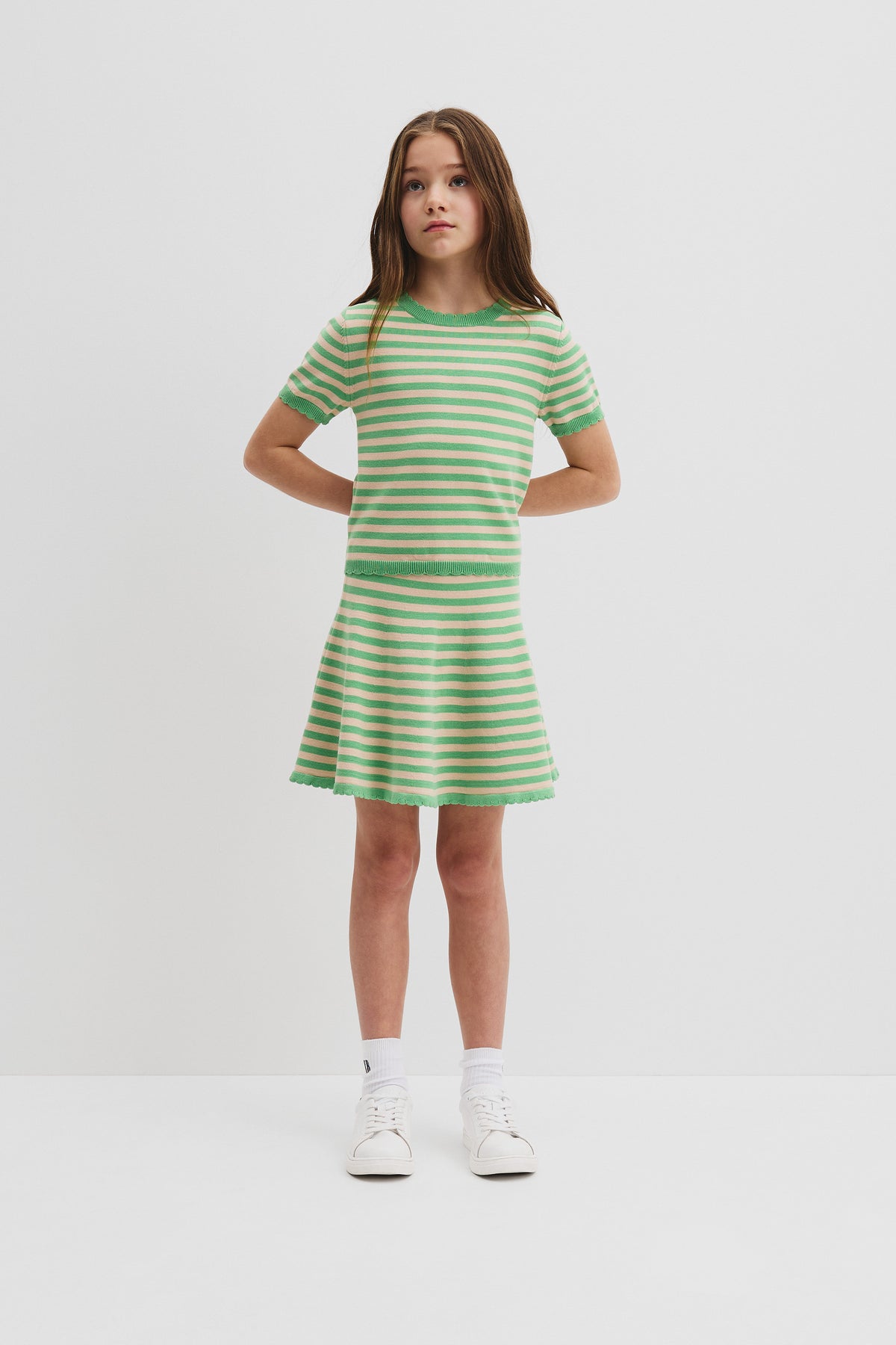 Stripe Knit Top