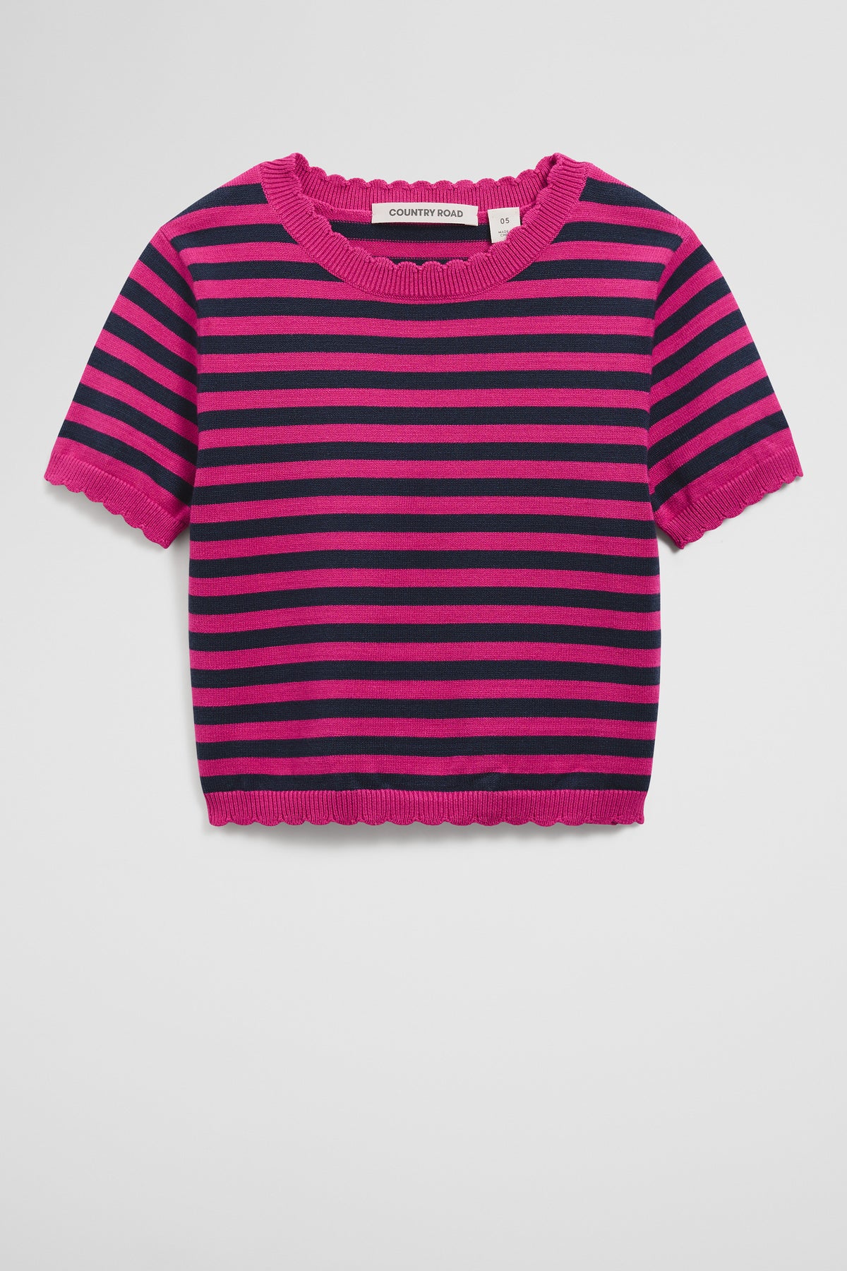 Stripe Knit Top