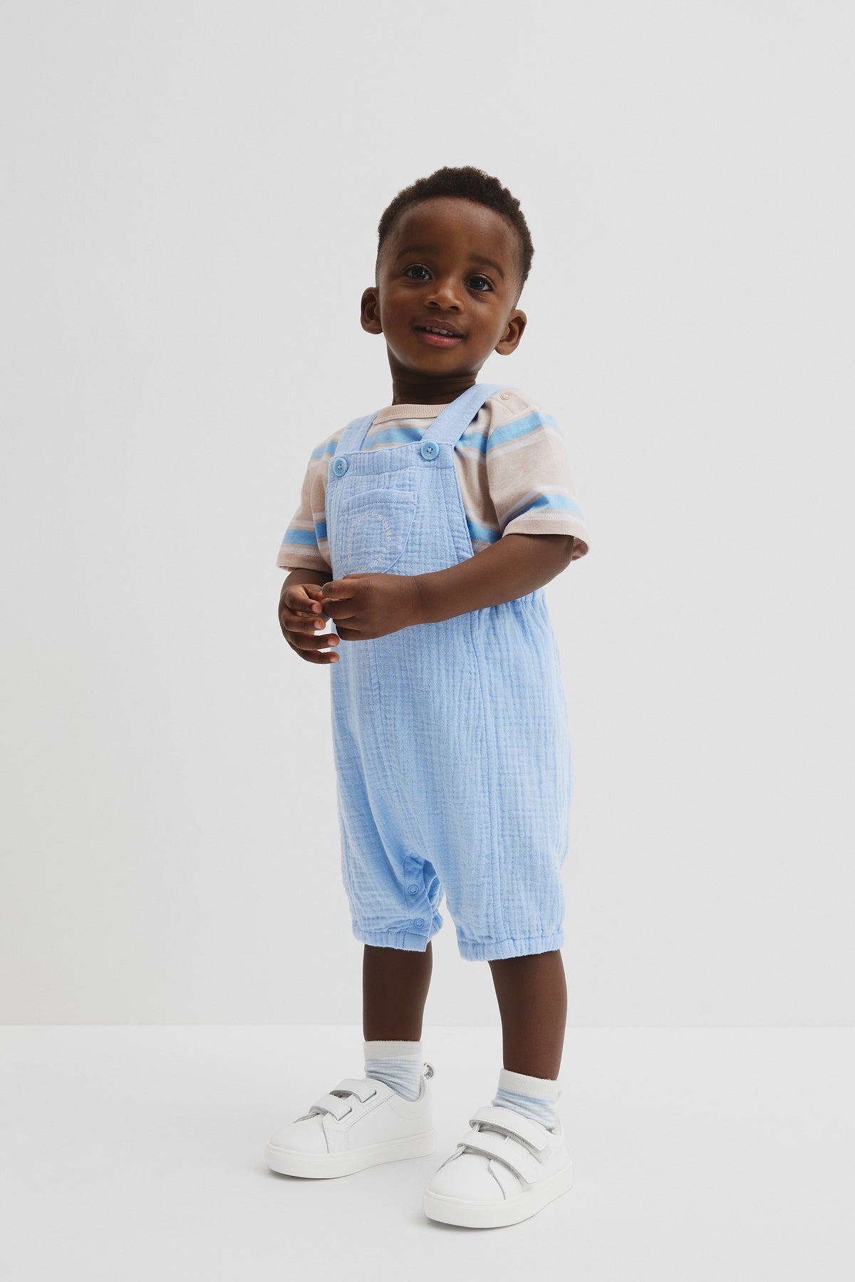 Textured Unisex Overall