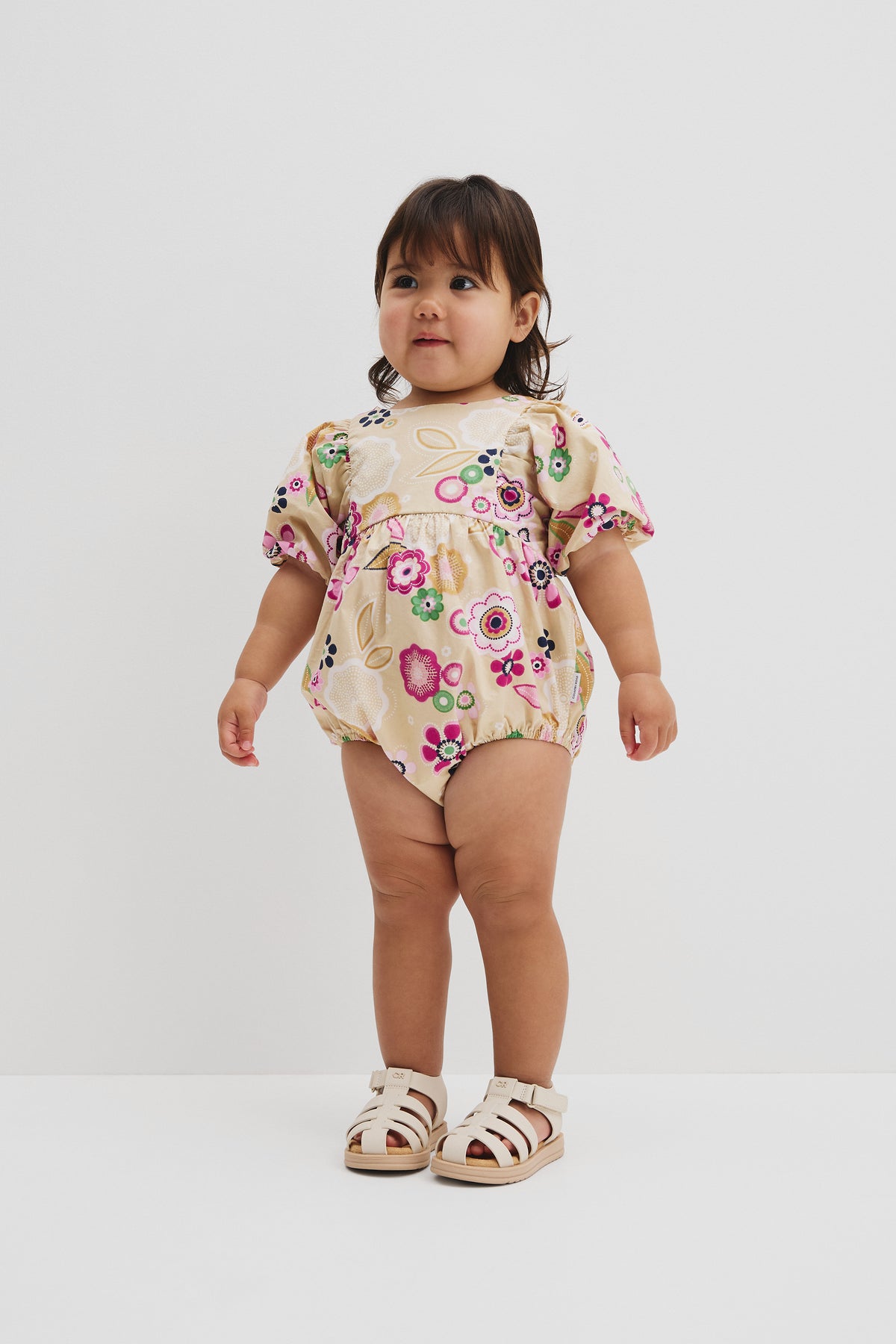 Floral Bubble Romper